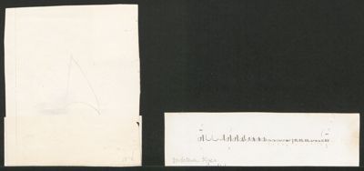 Stukken betreffende het ontwerp van de Nieuw-Javaanse letter. Met letterproef en correspondentie met P. Penninga van The Monotype Corporation, Londen, 1909-1911, 1931-1932