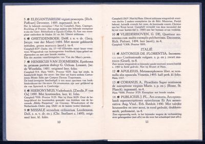 Tentoonstellingscatalogi en overdrukken van een artikelen, 1908-1925